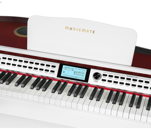 MusicMate Fortepian cyfrowy MM-P500-W DreamHarmony - 1588138 - zdjęcie 11